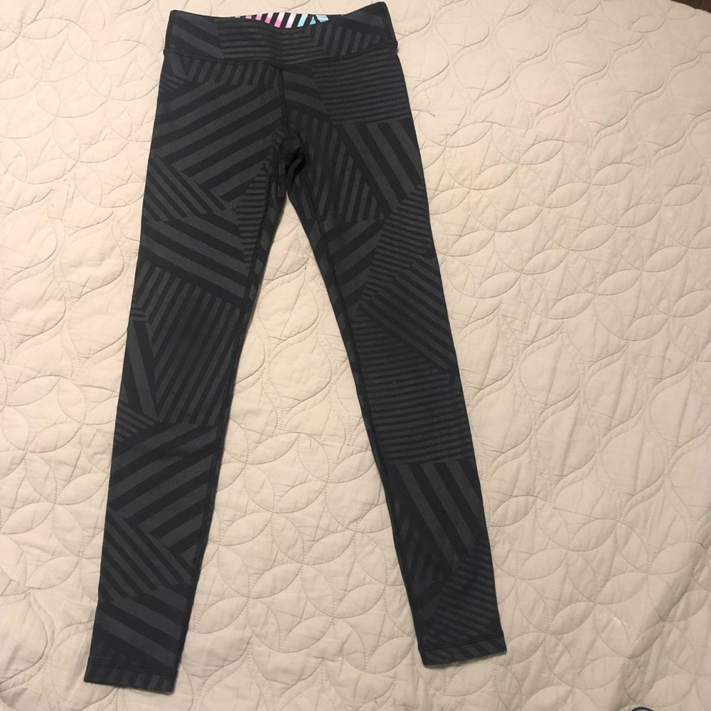 Ivivva rhythmic tights black size 8
